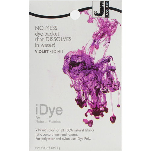 6 Pack - Jacquard iDye Fabric Dye 14g-Violet - IDYE-415 - 743772022718