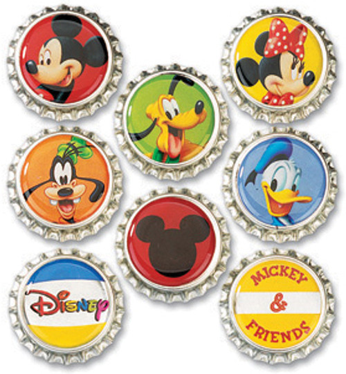 3 Pack - Disney Bottle Caps 8/Pkg-Mickey - DBC-M001 - 015586634280