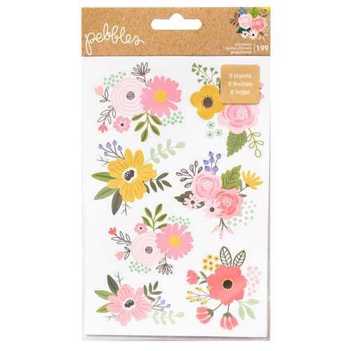 3 Pack - Pebbles Lovely Moments Sticker Book- - PB736893 - 646247368932