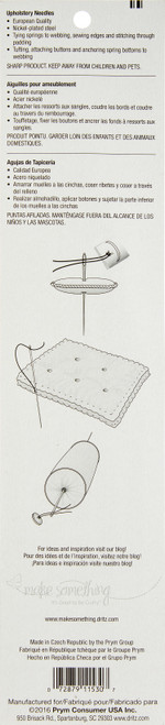 3 Pack - Dritz Home Upholstery Needles 4/Pkg-Sizes 6", 8", 10" & 12" - 9021 3 Pack - Dritz Home Upholstery Needles 4/Pkg-Sizes 6", 8", 10" & 12" - 9021