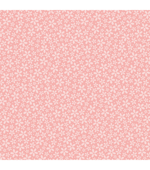 12 Pack - Core'dinations Core Basics Patterned Cardstock 12"X12"-Coral Flower - 379780