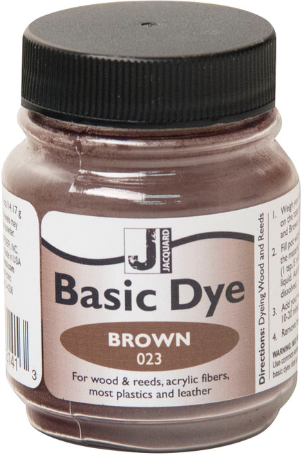 3 Pack - Jacquard Basic Dye .5oz-Brown - JBD-1023 - 743772031413