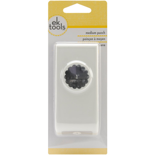 2 Pack - EK Medium Punch-Scallop Circle, 1" - E5420067 - 015586950663