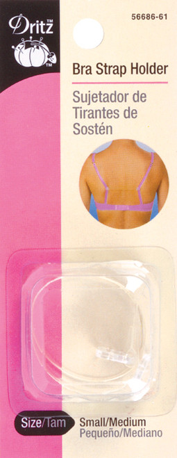6 Pack - Dritz Bra Strap Holder-Clear - 56686-61 - 072879257670