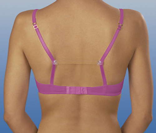 6 Pack - Dritz Bra Strap Holder-Clear - 56686-61