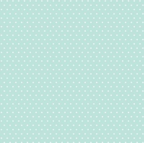 12 Pack - Core'dinations Core Basics Patterned Cardstock 12"X12"-Aqua Small Dot - 320006 - 718813200066
