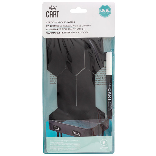 3 Pack - We R A La Cart Magnetized Chalkboard Labels 8/Pkg- - WR660304 - 633356603047