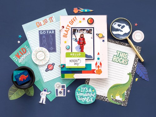 3 Pack - American Crafts Single-Sided Paper Pad 6"X8" 36/Pkg-Shimelle Field Trip - 352206 3 Pack - American Crafts Single-Sided Paper Pad 6"X8" 36/Pkg-Shimelle Field Trip - 352206