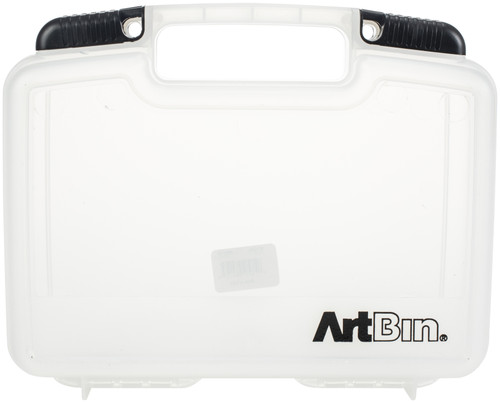2 Pack - ArtBin Quick View Carrying Case-10.5"X3.125"X8.375" Translucent - 8010AB - 071617080105