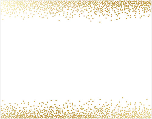 6 Pack - AC Specialty Poster Board 22"X28"-Gold Foil Confetti - ACPOSTER-72080 - 718813720809