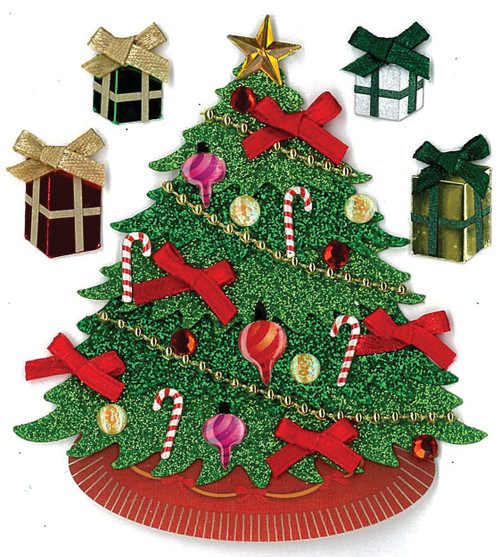 3 Pack - Jolee's Boutique Dimensional Stickers-Classic Tree - E5020368 - 015586864007