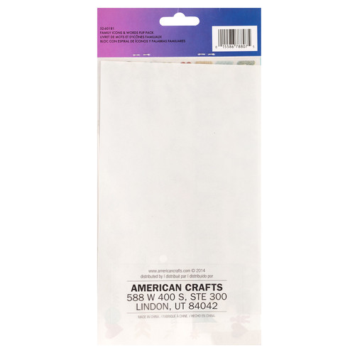 3 Pack - Sticko Themed Flip Pack Stickers 148/Pkg-Family Icons - 52-60181
