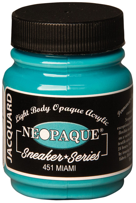 3 Pack - Jacquard Neopaque Acrylic Paint 2.25oz-Miami - Sneaker Series - NEOPAQUE-1451 - 743772031666