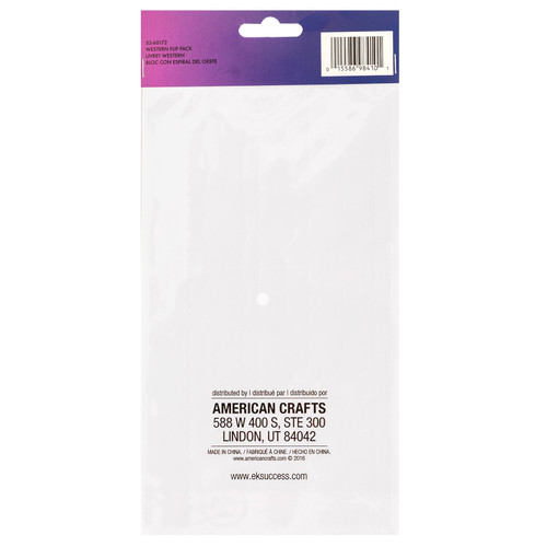 3 Pack - Sticko Themed Flip Pack Stickers 140/Pkg-Western - 52-60172