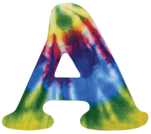 3 Pack - Dritz Iron-On Letters Soft Flex - 1.25" Cooper-Tie-Dye - SF154-39 3 Pack - Dritz Iron-On Letters Soft Flex - 1.25" Cooper-Tie-Dye - SF154-39