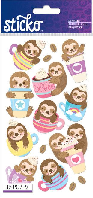 6 Pack - Sticko Classic Stickers-Sloffee - E5201649 - 015586853117