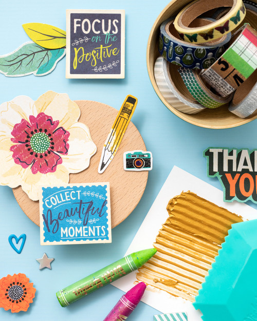 3 Pack - Vicki Boutin Color Kaleidoscope Ephemera Die-Cuts 50/Pkg-Cardstock Frames & Journaling - 351171 3 Pack - Vicki Boutin Color Kaleidoscope Ephemera Die-Cuts 50/Pkg-Cardstock Frames & Journaling - 351171