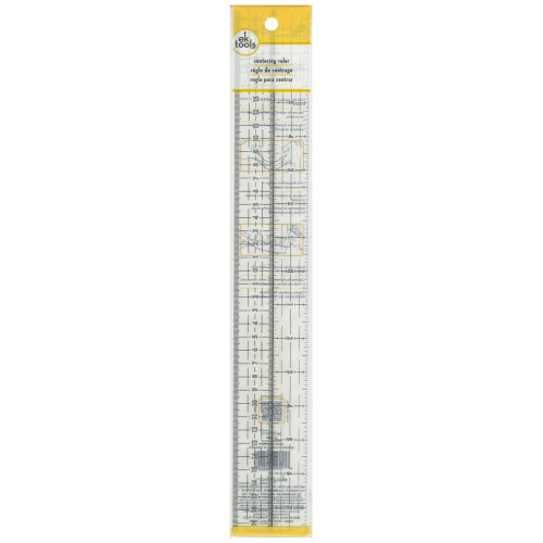 3 Pack - EK Tools Acrylic Pro Centering Ruler-16" - E5402004 - 015586945058