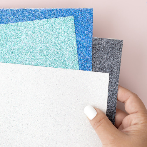 3 Pack - Colorbok Specialty Paper 12"X12" 10/Pkg-Glitter Glacier - 68262