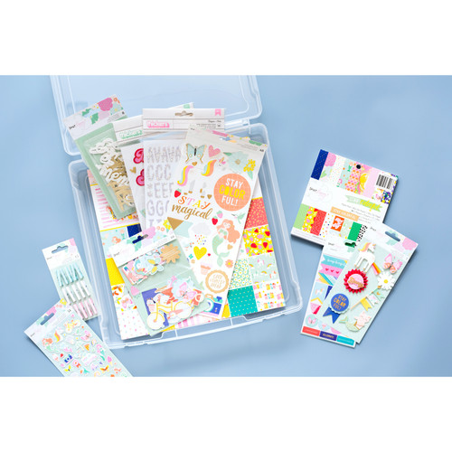 2 Pack - We R Craft & Photo Translucent Plastic Storage-12"X12" Case - WR661105