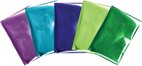 3 Pack - We R Memory Keepers Foil Quill Foil Sheets 4"X6" 30/Pkg-Peacock - WR660673