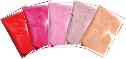 3 Pack - We R Memory Keepers Foil Quill Foil Sheets 4"X6" 30/Pkg-Flamingo - WR660671