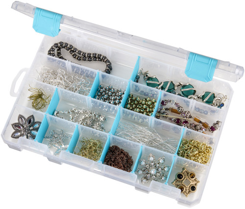 2 Pack - ArtBin Tarnish Inhibitor Solutions Box 6-12 Compartments-11"X7"X1.75" Translucent - 6847AG 2 Pack - ArtBin Tarnish Inhibitor Solutions Box 6-12 Compartments-11"X7"X1.75" Translucent - 6847AG