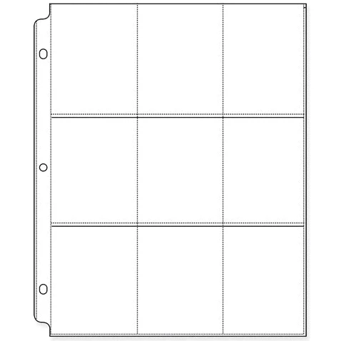 3 Pack - We R Ring Photo Sleeves 8.5"X11" 10/Pkg-Baseball Card - WR660133 3 Pack - We R Ring Photo Sleeves 8.5"X11" 10/Pkg-Baseball Card - WR660133
