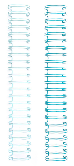 3 Pack - We R Cinch Wires 1" 4/Pkg-Blues - WR660501