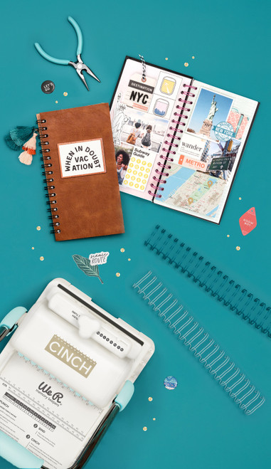 3 Pack - We R Cinch Wires 1" 4/Pkg-Blues - WR660501