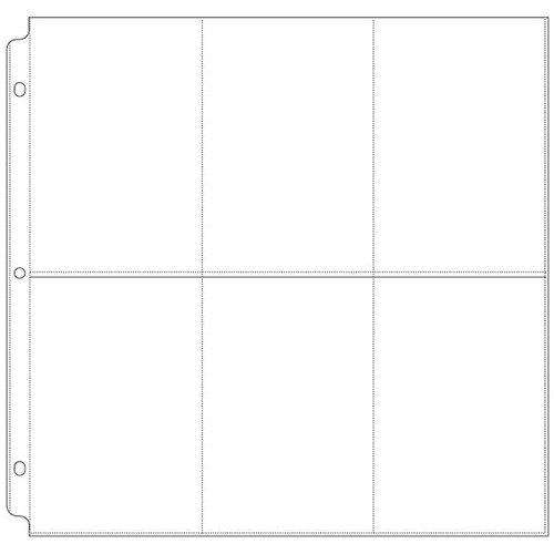 3 Pack - We R Ring Photo Sleeves 12"X12" 10/Pkg-(6) 6"X4" Pockets - WR660138 3 Pack - We R Ring Photo Sleeves 12"X12" 10/Pkg-(6) 6"X4" Pockets - WR660138