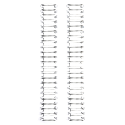 3 Pack - We R Cinch Wires 1" 4/Pkg-Silver - WR660389