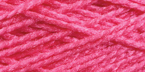 6 Pack - Cottage Mills Craft Yarn 20yd-Bright Pink - 510-62 - 723347510628