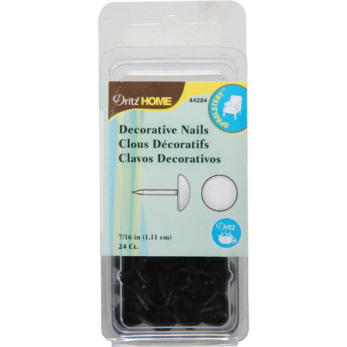 6 Pack - Dritz Home Decorative Nails 7/16" 24/Pkg-Bronze - 44284 - 072879442847