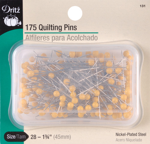 6 Pack - Dritz Quilting Pins 175/Pkg-Size 28 - 131 - 072879102918