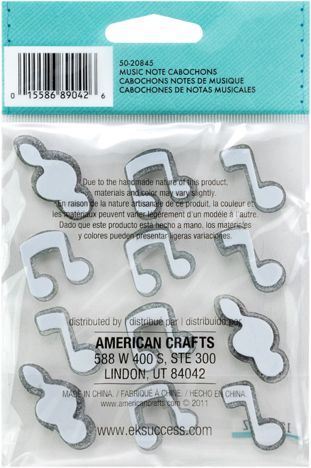 3 Pack - Jolee's Cabochons-Music Notes - E5020845