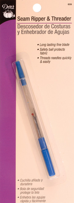 6 Pack - Dritz Seam Ripper & Threader-3" - 609 - 072879112191