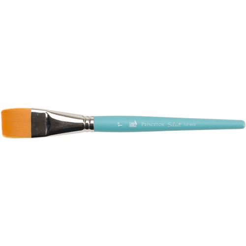 3 Pack - Princeton Select Synthetic Brush-Flat Wash 1" Width - FW-100 - 757063375483