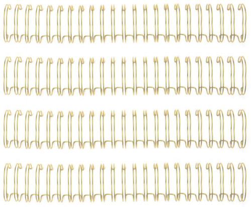 3 Pack - Cinch Wires .75" 4/Pkg-Gold - 60000059 - 633356615071