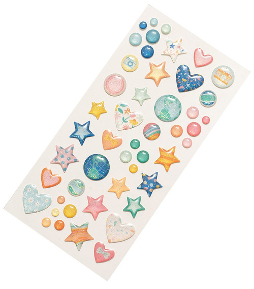 3 Pack - Obed Marshall Buenos Dias Enamel Shapes 48/Pkg- - OM004651