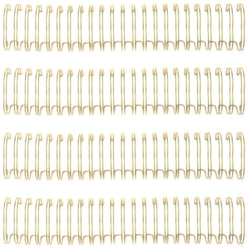 3 Pack - We R Cinch Wires 1.25" 4/Pkg-Gold - 60000060