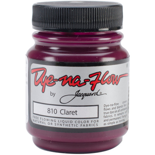 3 Pack - Jacquard Dye-Na-Flow Liquid Color 2.25oz-Claret - JAC1-810 - 743772181002