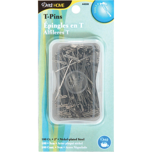3 Pack - Dritz Home T-Pins 100/Pkg-Size 2 - 44008
