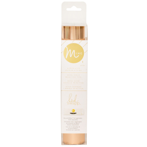 3 Pack - Heidi Swapp Minc Reactive Foil 6"X5' Roll-Rose Gold - HSFOIL6-12104 - 718813121040