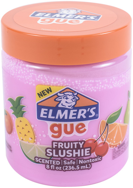 2 Pack - Elmer's Gue Pre-Made Slime 8oz-Pink Crunch - 5A0032DJ-79 - 026000189620