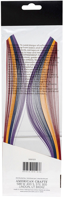 3 Pack - Bazzill Quilling Strip Paper Pack 100/Pkg-Jewel - BZQUILST-00123