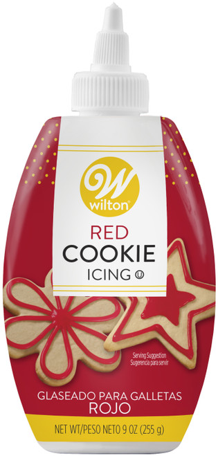 3 Pack - Cookie Icing 9oz-Red - W70401-42 - 070896121424