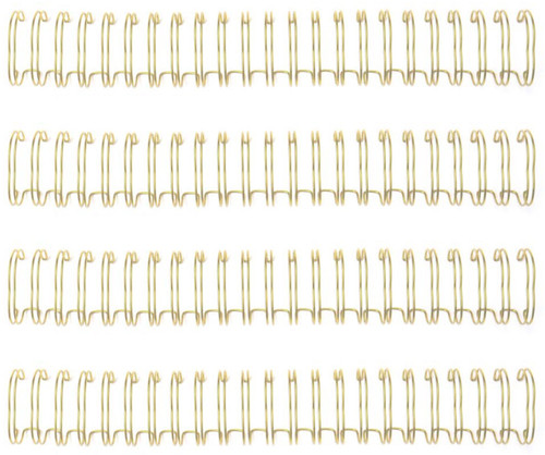 3 Pack - We R Cinch Wires .625" 4/Pkg-Gold - WR58-00054