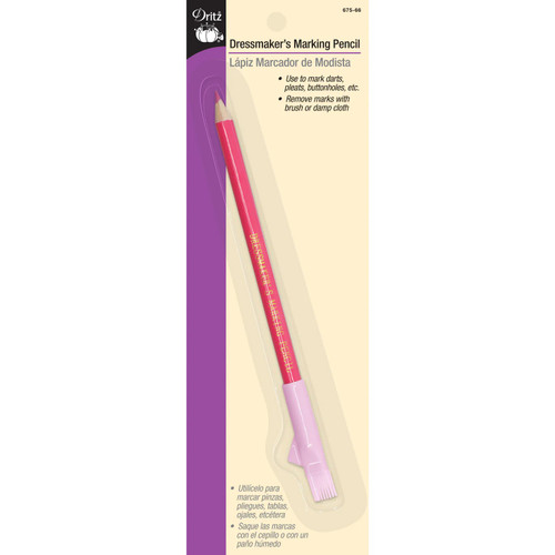 6 Pack - Dritz Dressmaker's Marking Pencil-Assorted Colors - 675-66