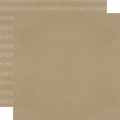 25 Pack - Simple Stories Color Vibe Double-Sided Cardstock 12"X12"-Oatmeal - SSCV12-13456 - 810046692042